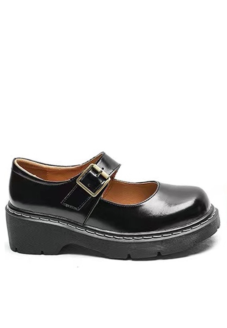 5CM Leather Mary Jane Shoes MZ566-1
