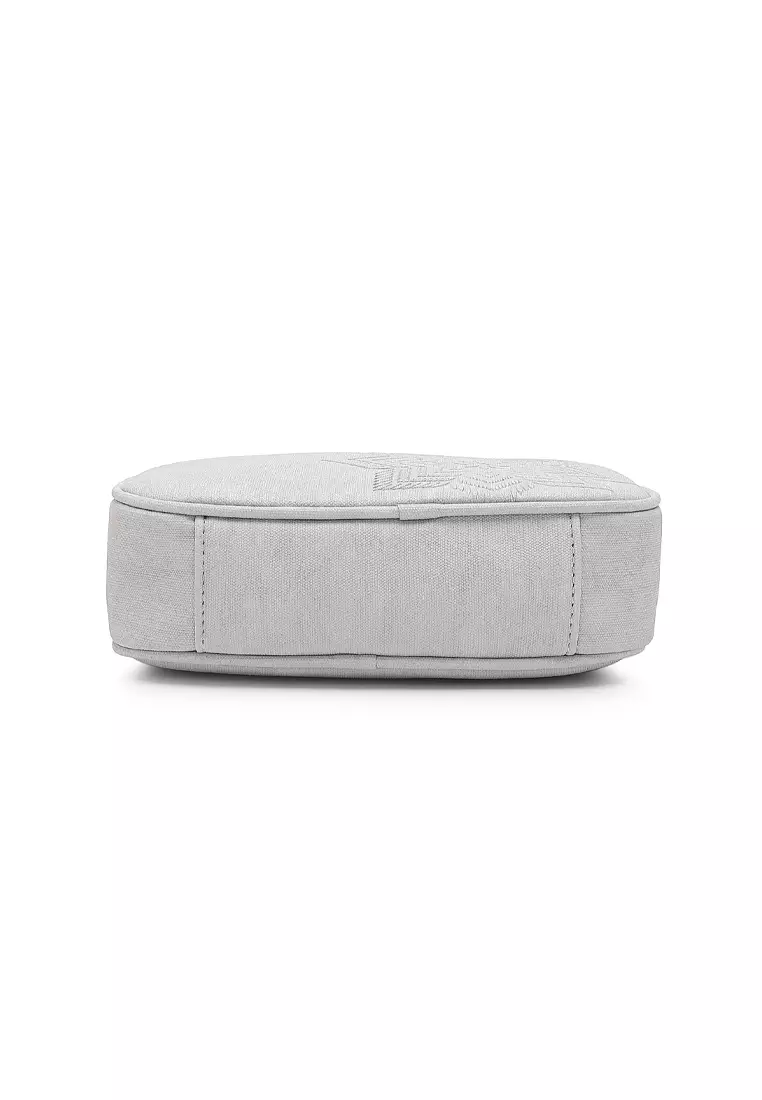 Women's Shoulder Sling Bag / Crossbody Bag - Grey