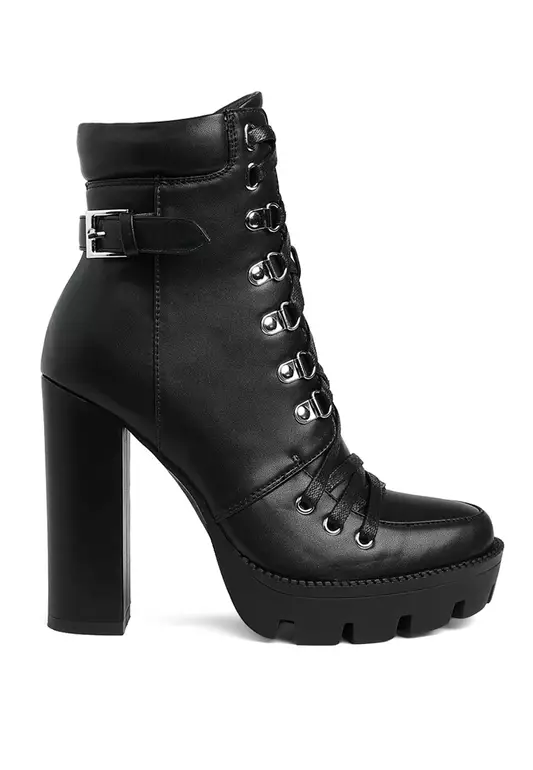 Lace up Combat Boots