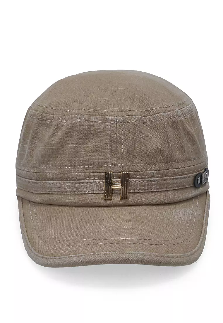 Aldrich Caps Comando Unisex Military Army Casual Strap Adjusted Material Cotton ORIGINAL - Green