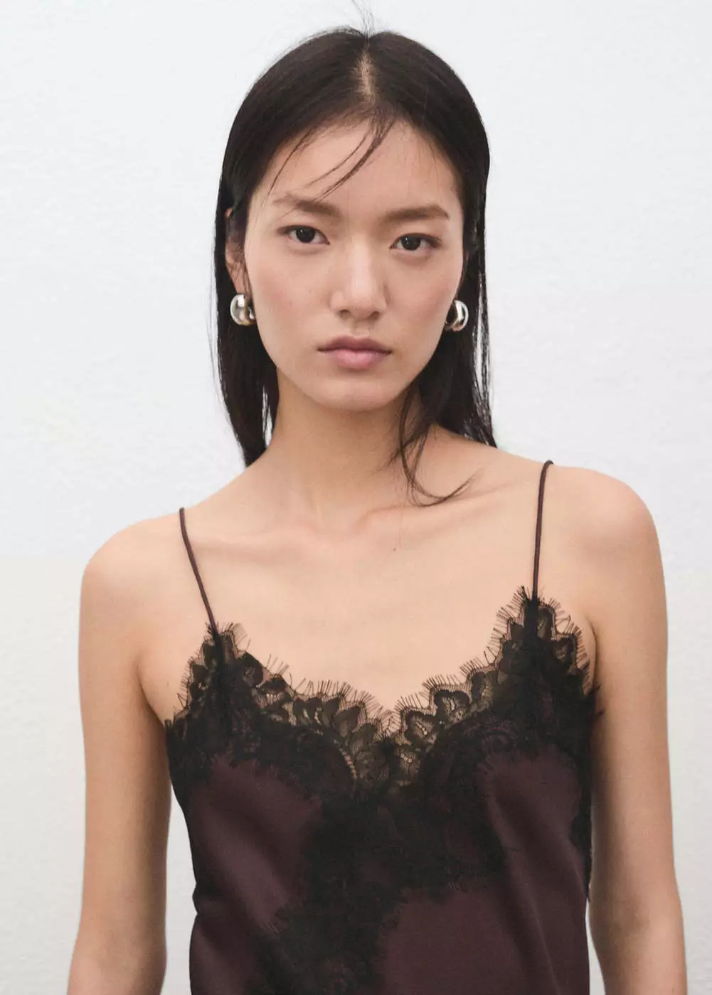 Atasan lingerie renda