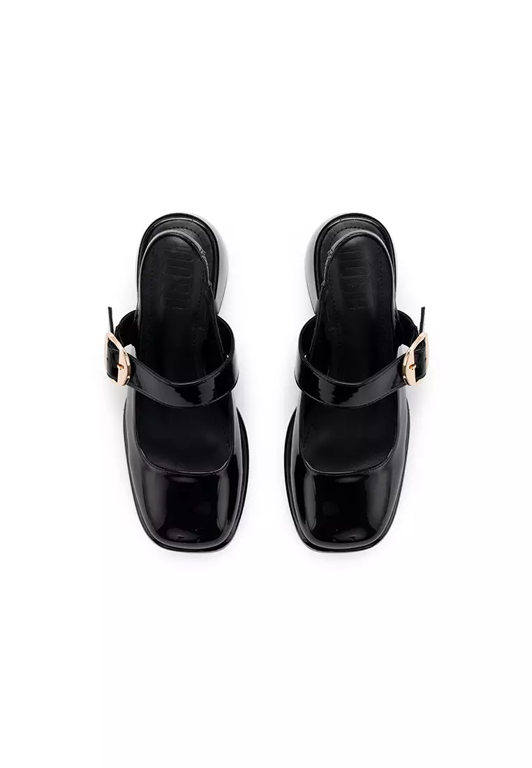 MARY JANE SLINGBACK CHUNKY HEEL