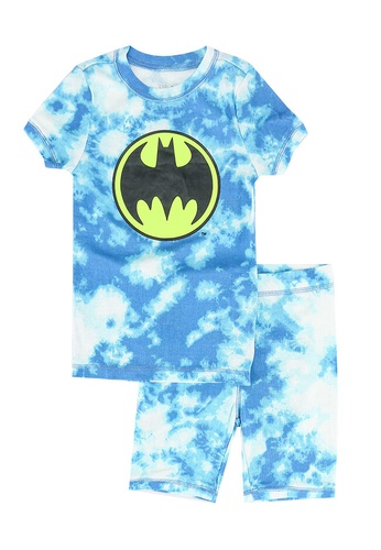 GAP blue Batman Tie Dye Pyjama Set 105B1KAAAD2D6CGS_1