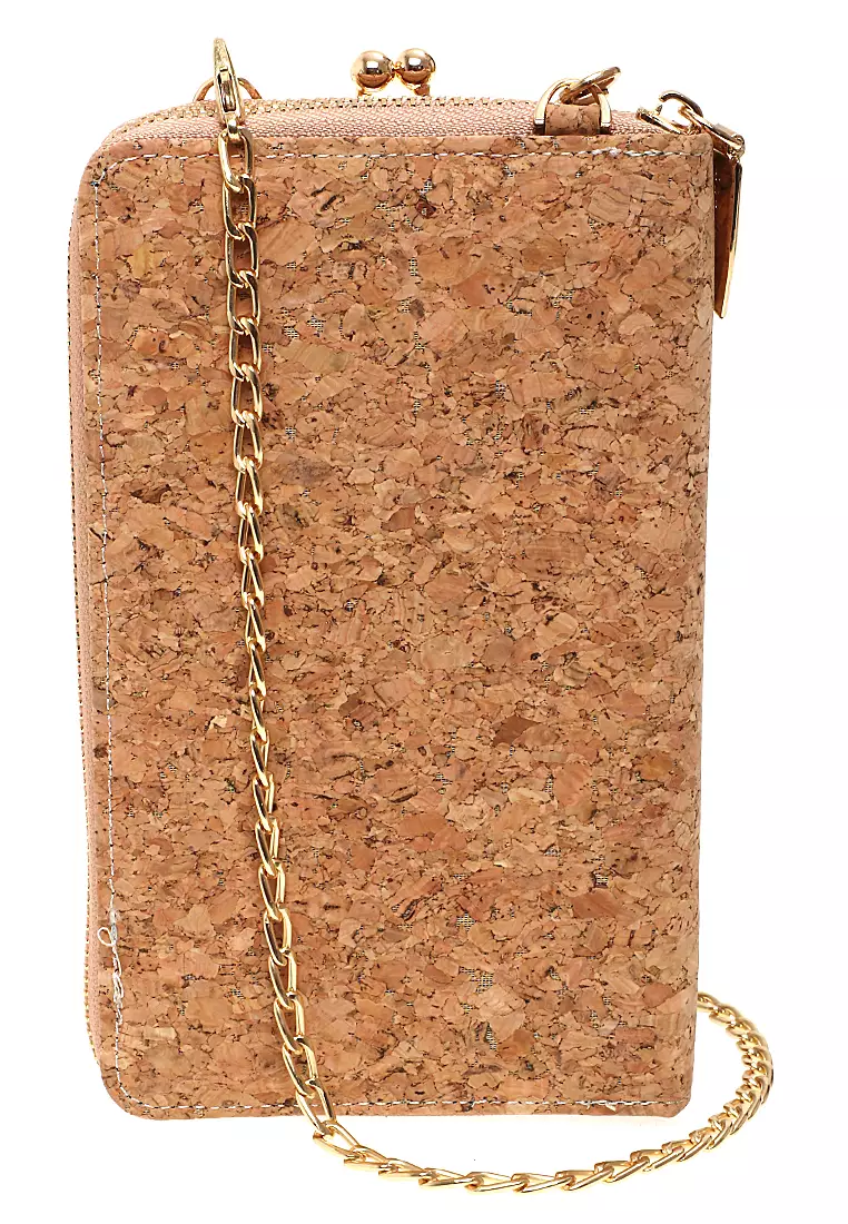 Sling Bag Tas Selempang Dompet Wanita Multifungsi Uniqe Design Material Kulit Leather ORIGINAL