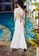 Sunnydaysweety white Temperament Lace Sexy Backless High Slit One-Piece Dress A22050714 CA664AAD23ED3CGS_2