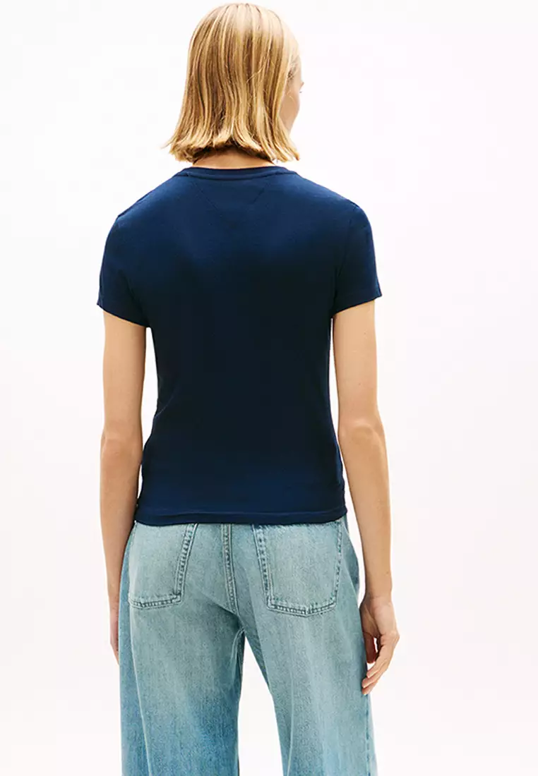 Slim Linear Tee - Tommy Jeans