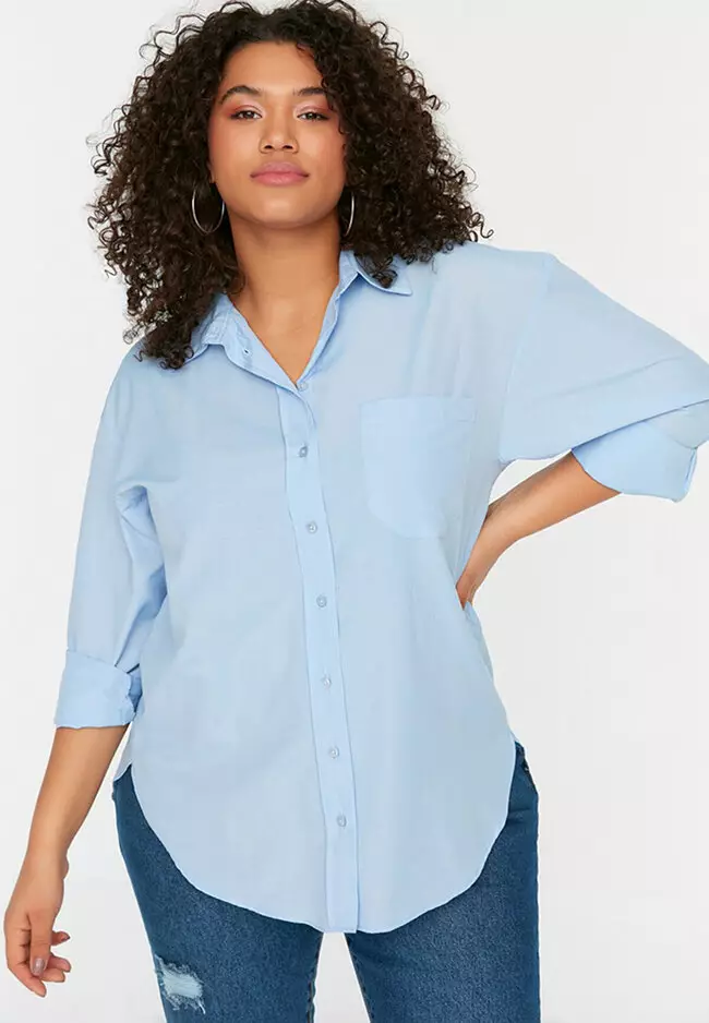 Plus size casual shirts 2025