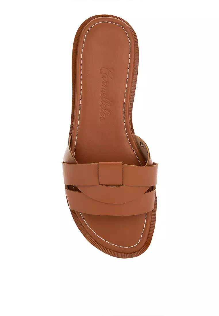 Flat Slip On Sandals