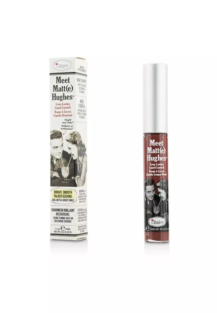 Discount on TheBalm  shoes - SKU: Thebalm - Meet Matte Hughes Long Lasting Liquid Lipstick - Charming 7.4ml/0.25oz