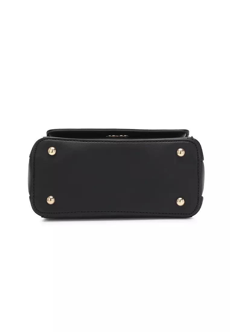 Women's Top Handle Bag / Sling Bag / Crossbody Bag (Tas Selempang / Tas Tangan) - Hitam