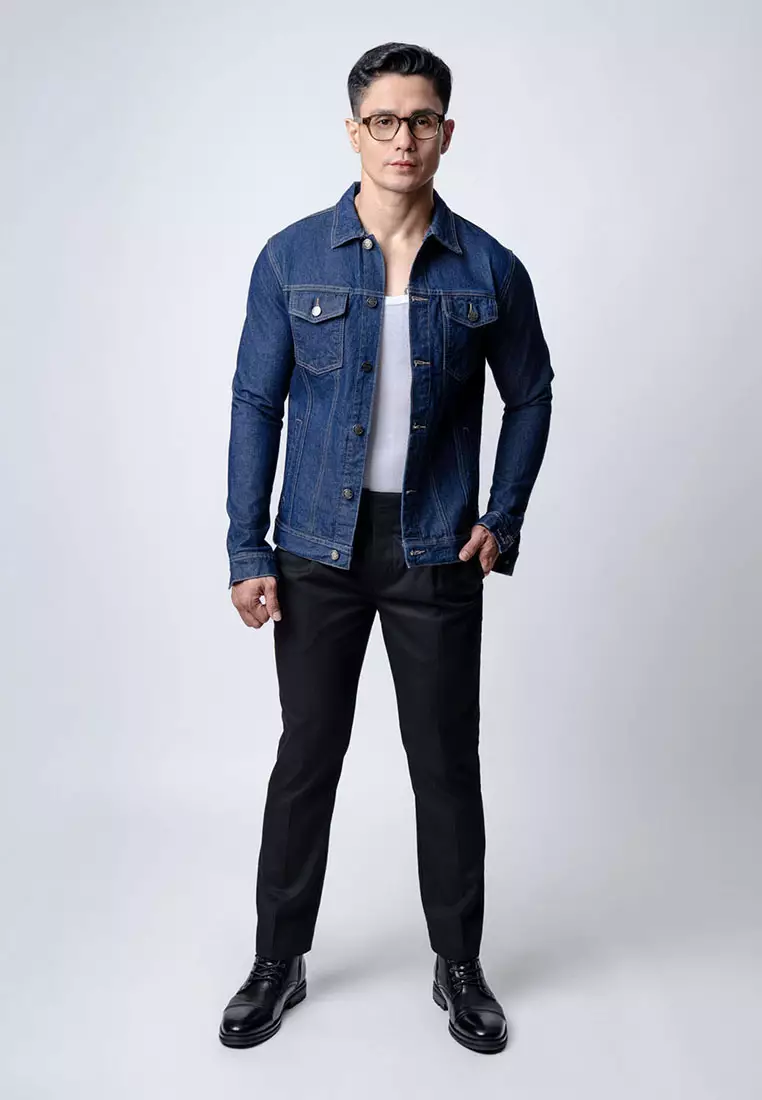 Jacket Jeans Indigo Blue Premium