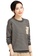 A-IN GIRLS grey Simple Striped Crew Neck Sweater 047C9AA00938B3GS_1