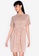 ZALORA BASICS pink Batwing Sleeve Babydoll Dress AEF79AA3EC7271GS_1