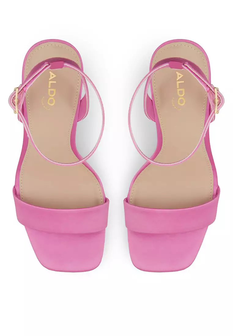 Aldo pink sandals shop