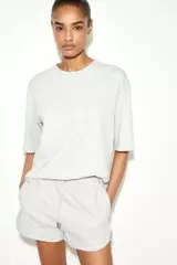 Grey Melange Dusty Light