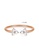 Aquae Jewels pink Ring You & Me Britney 18K Gold And Diamonds - Rose Gold 2D843AC5972CBDGS_1