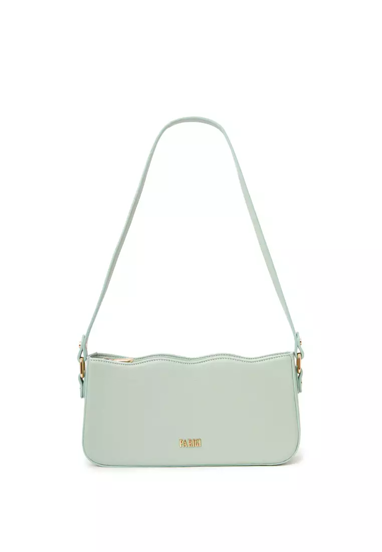 Parigi Baugette hand bag Mint Green