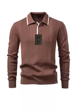 Buy Twenty Eight Shoes Slim Knit Polo Shirt AX-PSD6119 2026 Online