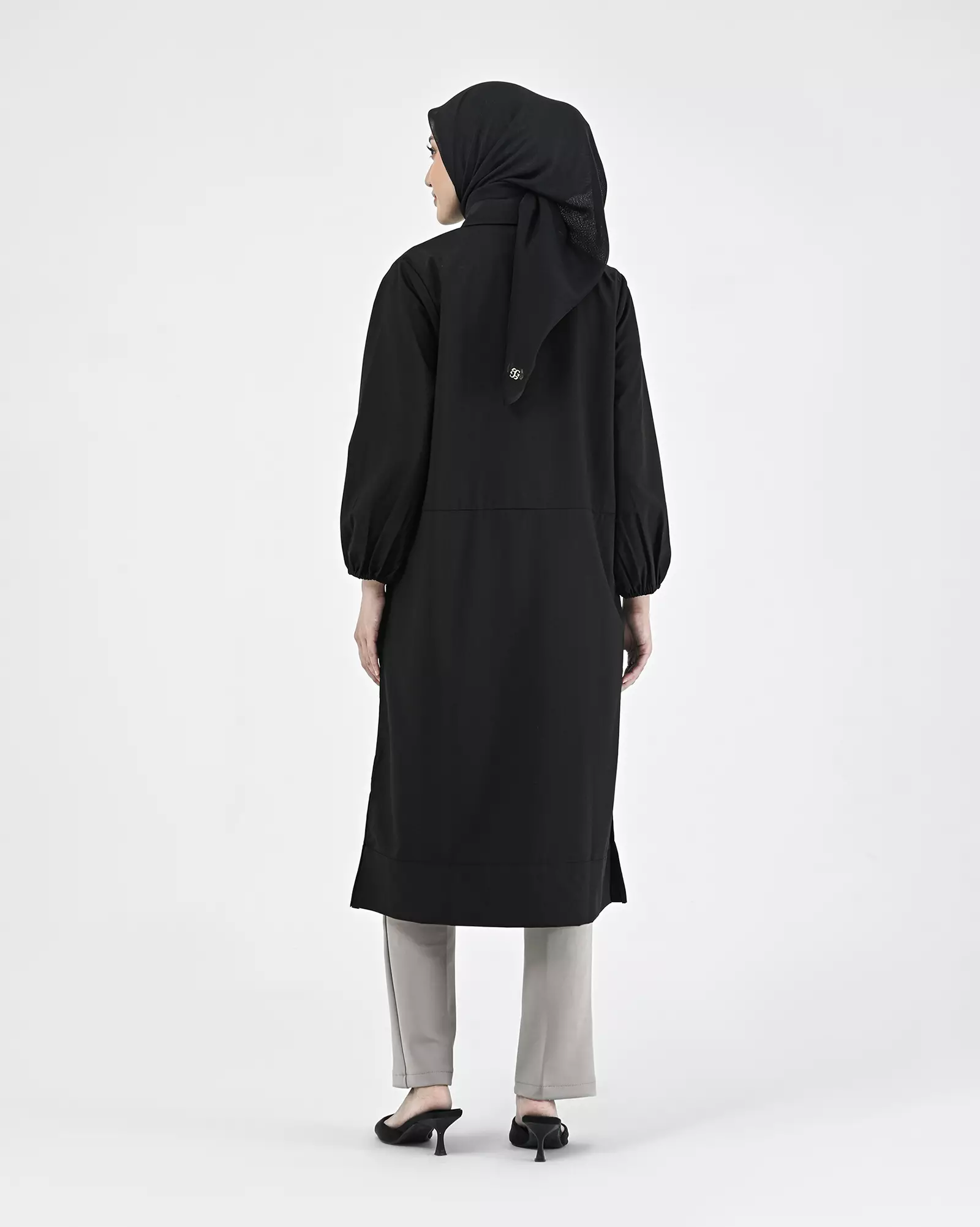 Geulis.id MELISSA TUNIC - Black