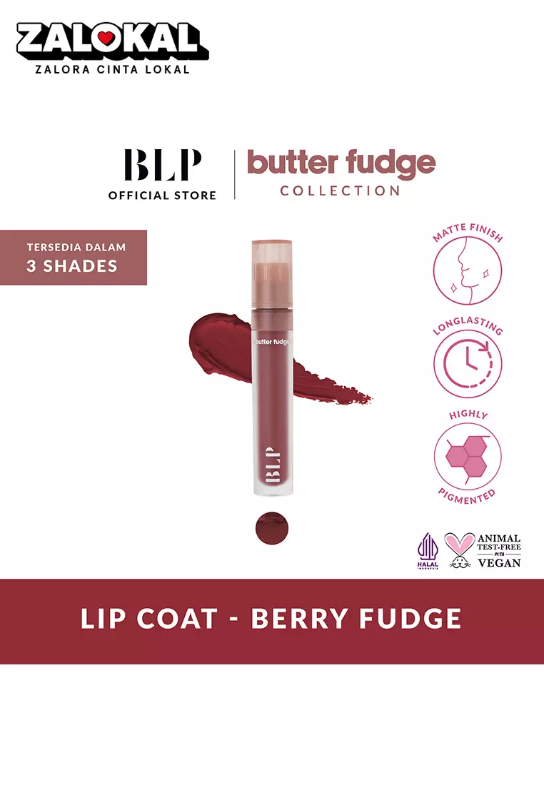 BLP - Lip Coat - 5gr - Lip Cream - Butter Fudge Collection (Berry Fudge)