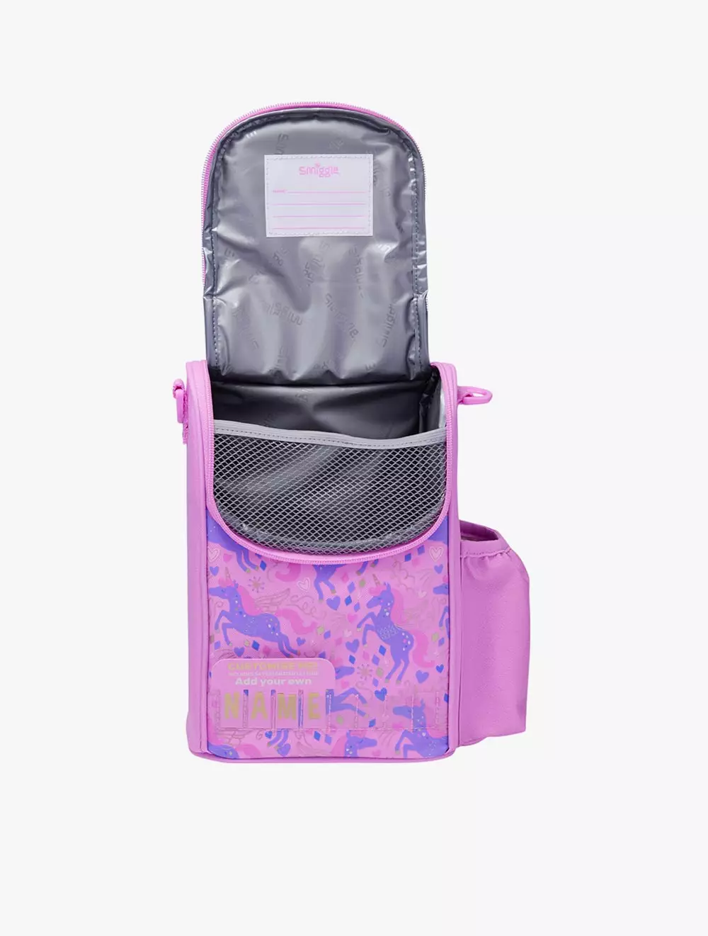 Smiggle Lunch Box Strap Junior Id Adventurous - IGL457108PNK