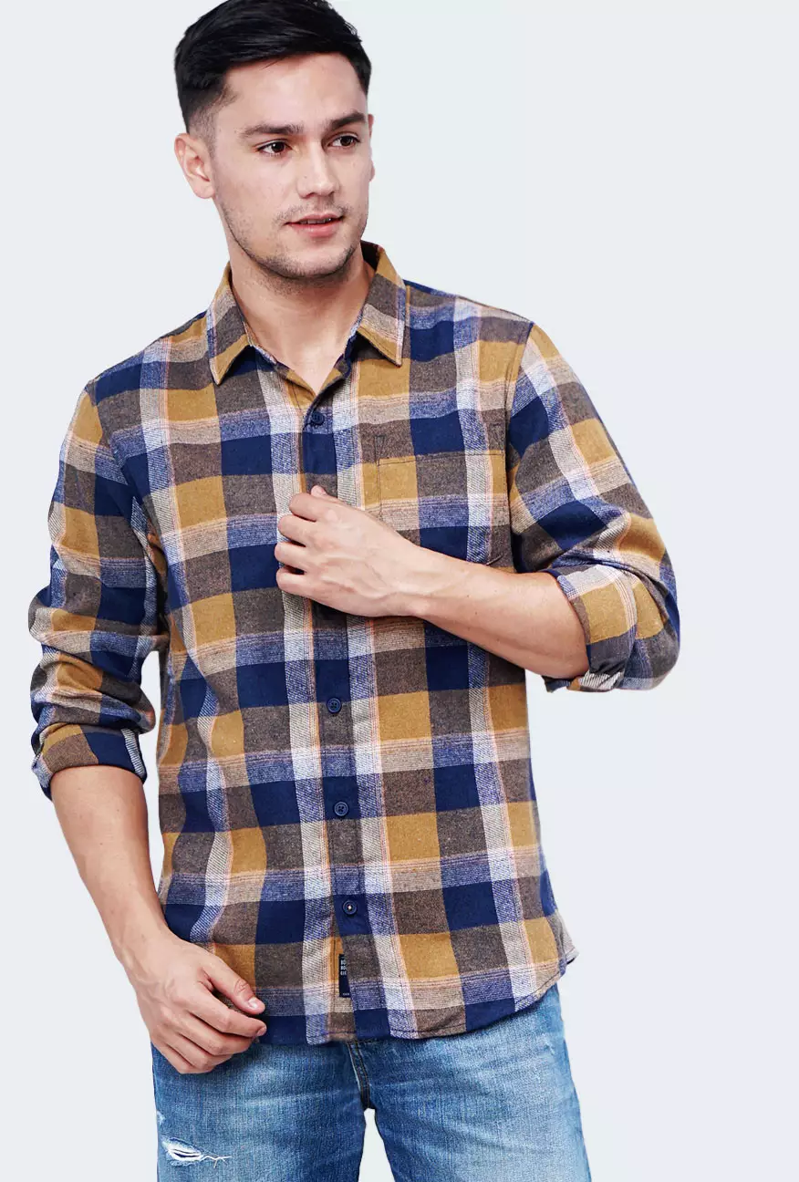 Kemeja Pria Regular Damon