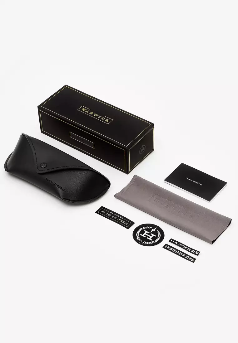 Warwick - Carey Grey Rose Gold Sunglasses for Men and Women, Unisex. Official Product designed in Spain