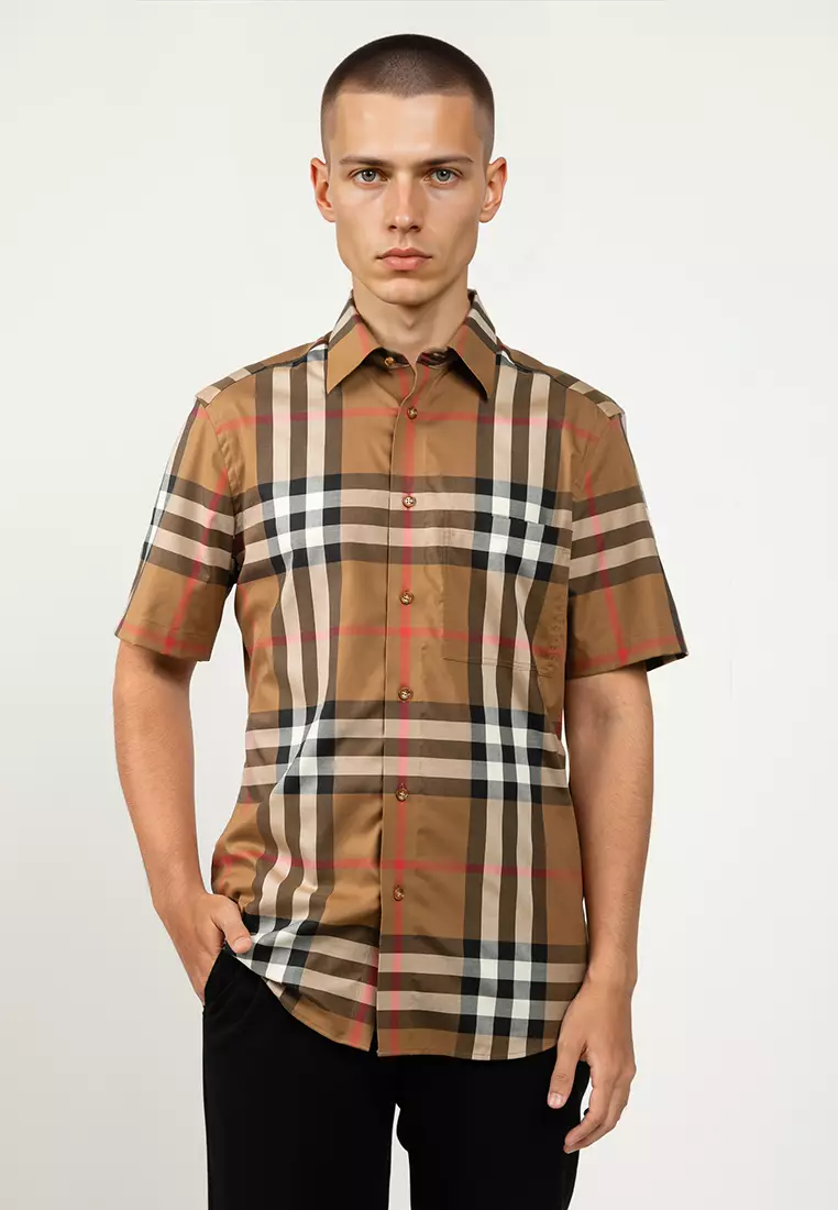 Claverdon Short Sleeves Check Shirt