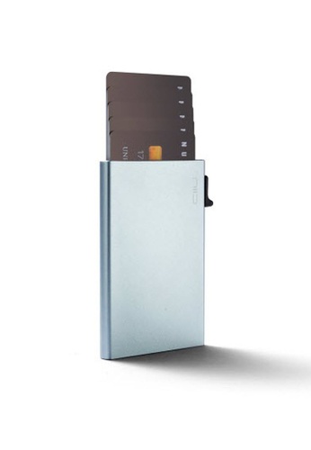 NIID grey NIID RFID Security Slide Card Protector Metallic Grey 18C0AAC4D717F9GS_1