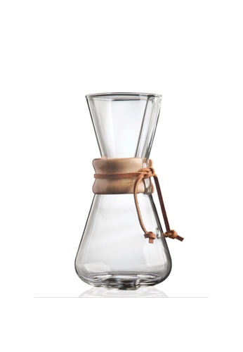 Buy Jewel Coffee Chemex Pour Over Glass Coffeemaker Classic Series 3 Cup Online On Zalora Singapore