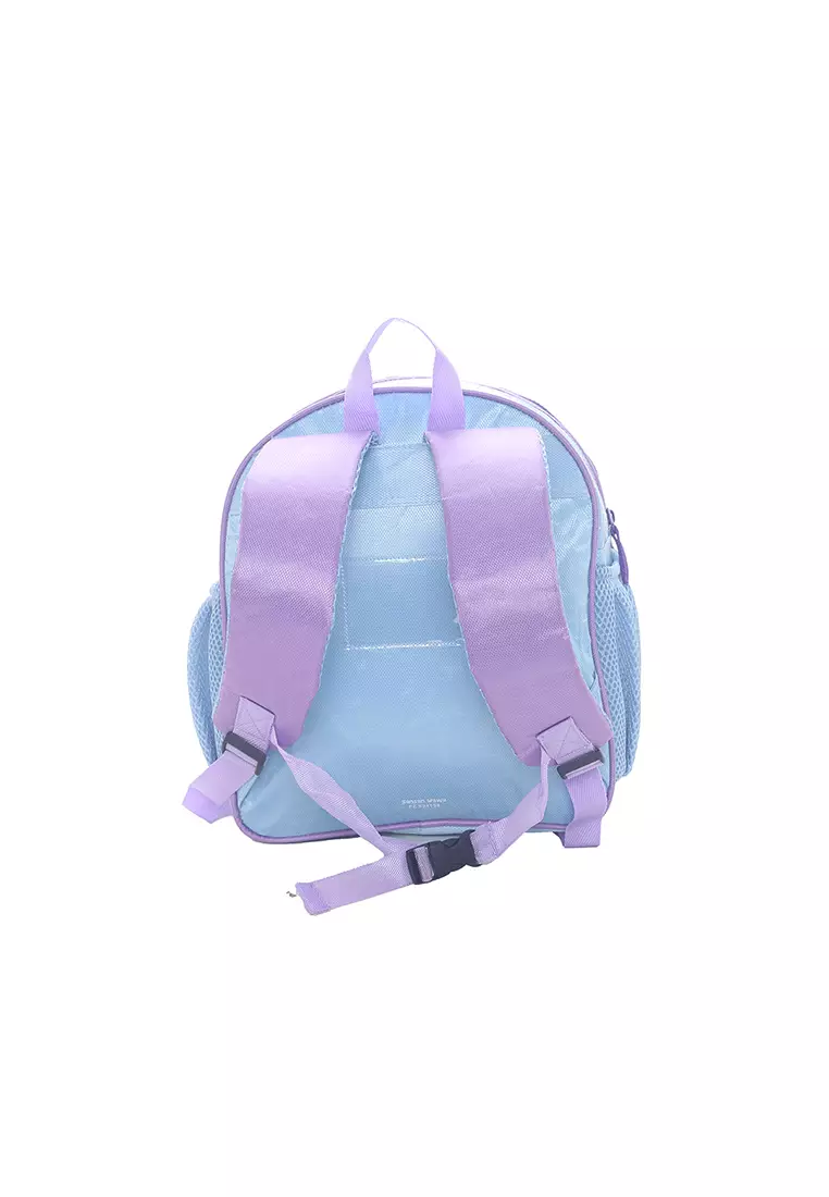 Tas Anak Ransel Kecil Disney Frozen 31x26 cm Biru Ungu