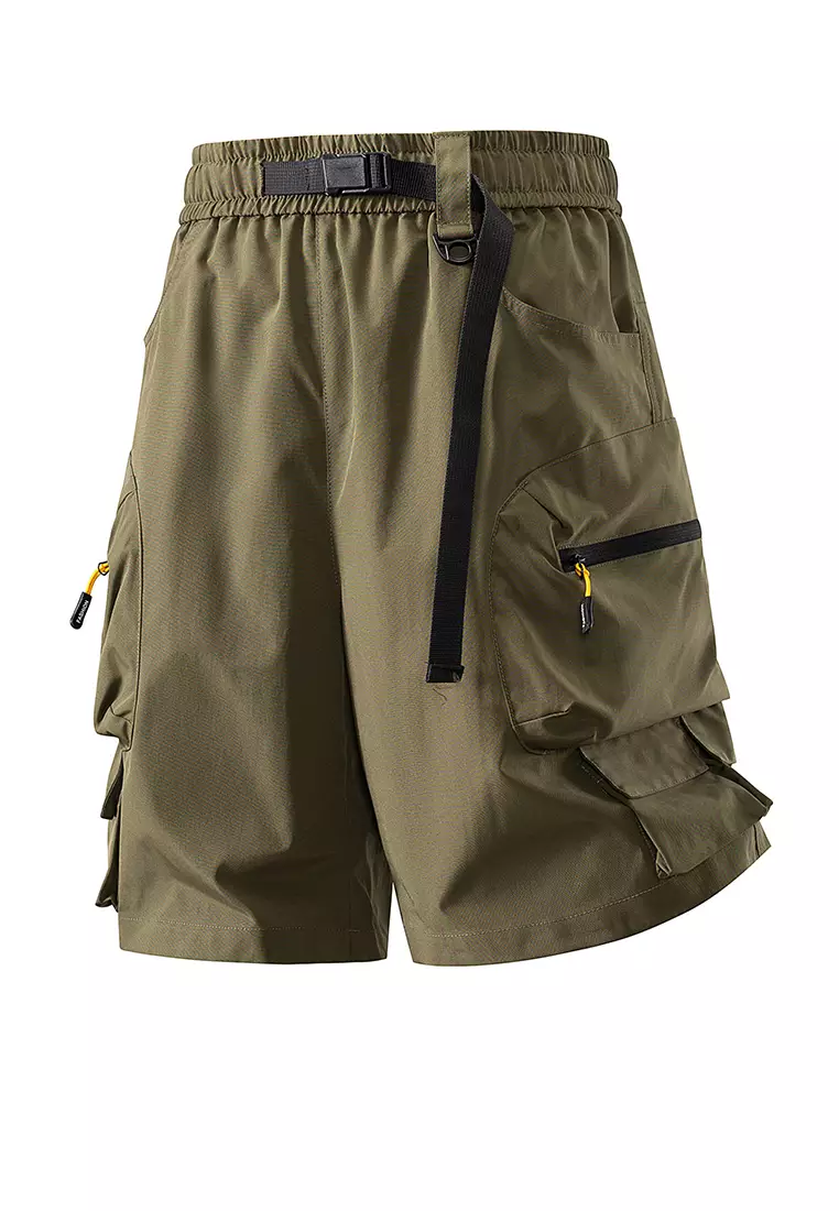 Multi-Pocket Functional Cargo Shorts GJL-B7010