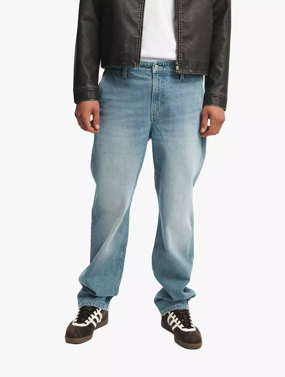 Cotton On - Jeanswears - Baggy Jean - Carpenter Sliver Blue