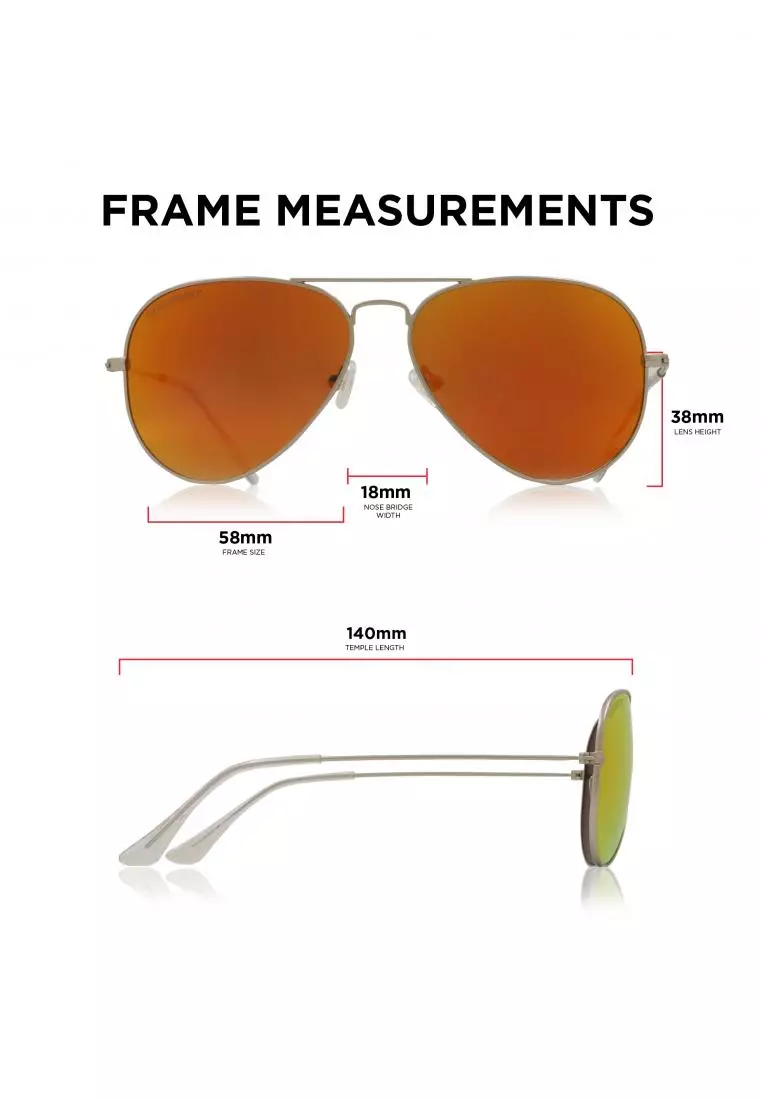 Buy Sorrento+ Sunwear Airforce 3.0 Fashion HD Polarized Sunglasses ...