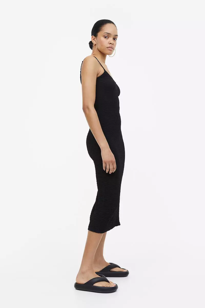 Buy H&M Crinkled Jersey Dress 2024 Online
