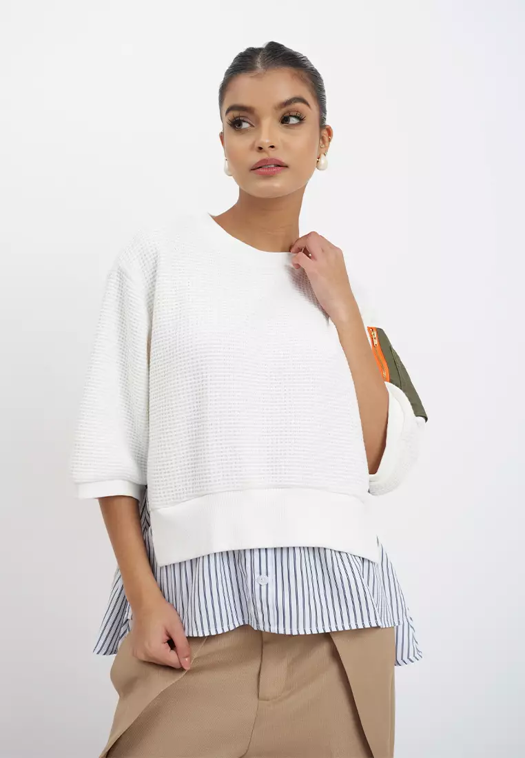 Hadley Quarter Sleeve Top