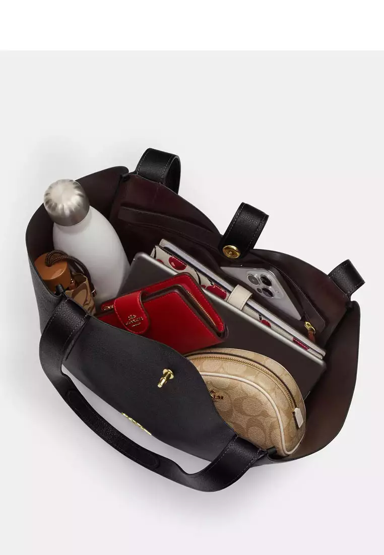 Women Hadley Turnlock Tote Bag