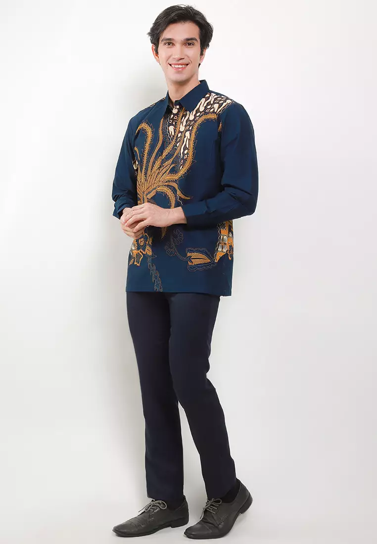 Arvin Shirt Kemeja Batik Pria Panjang