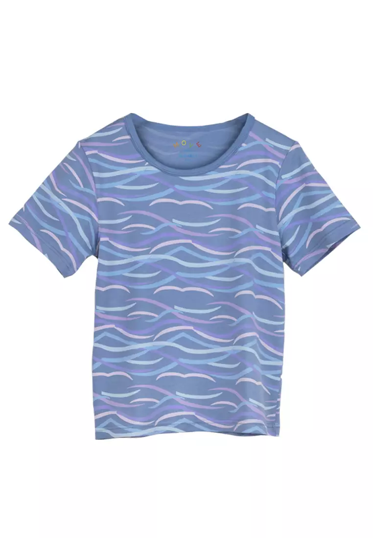 MMF Move Waves Two-Piece Top and Shorts Set