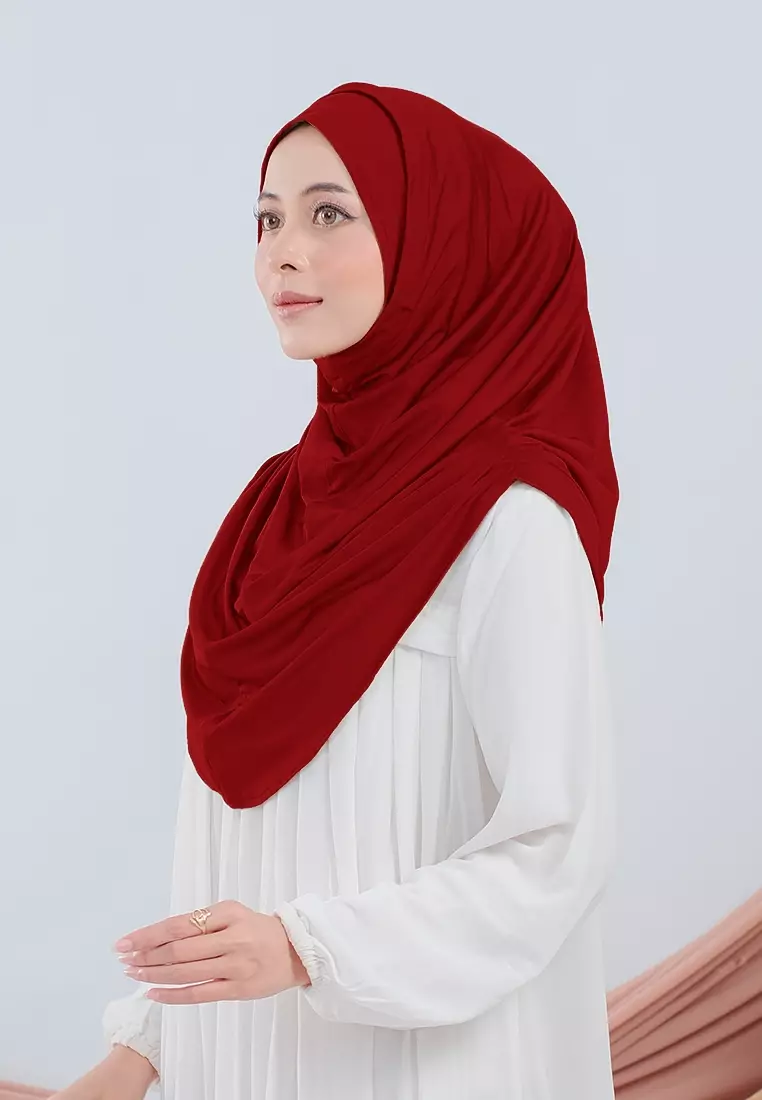 HIJAB INSTAN VALEEQA - MAROON