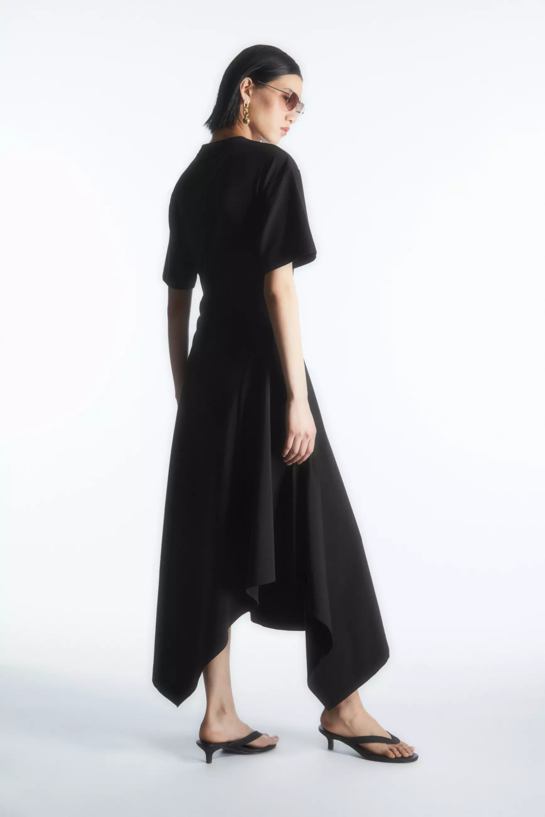 Cos hotsell asymmetric dress