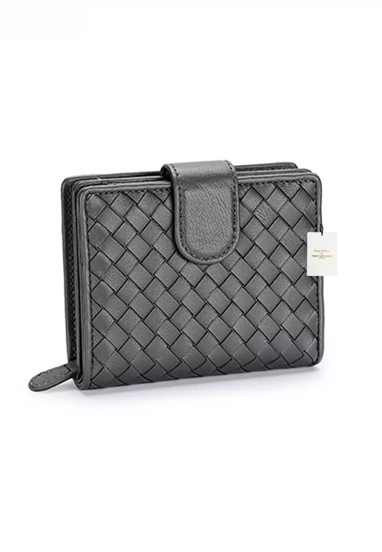 Weave Sheepskin Wallet JW YT-1259