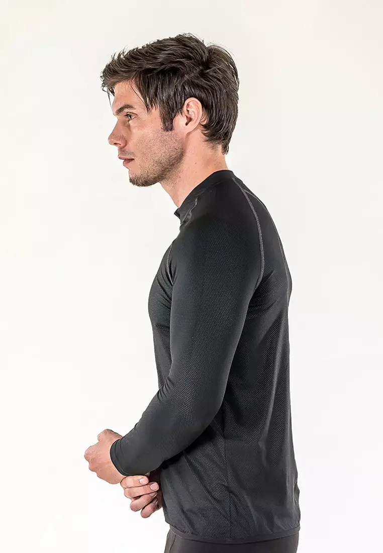Men Alacrity Long Sleeve Top (Black)