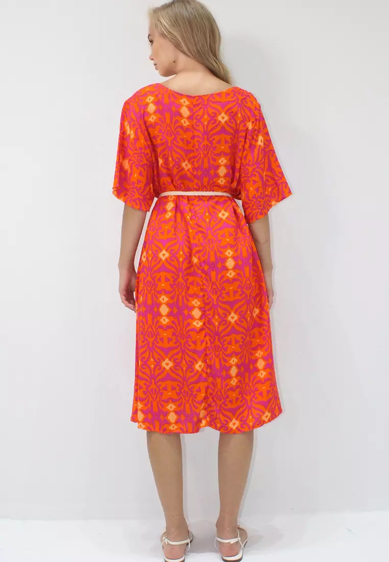 Viscose Midi Dress