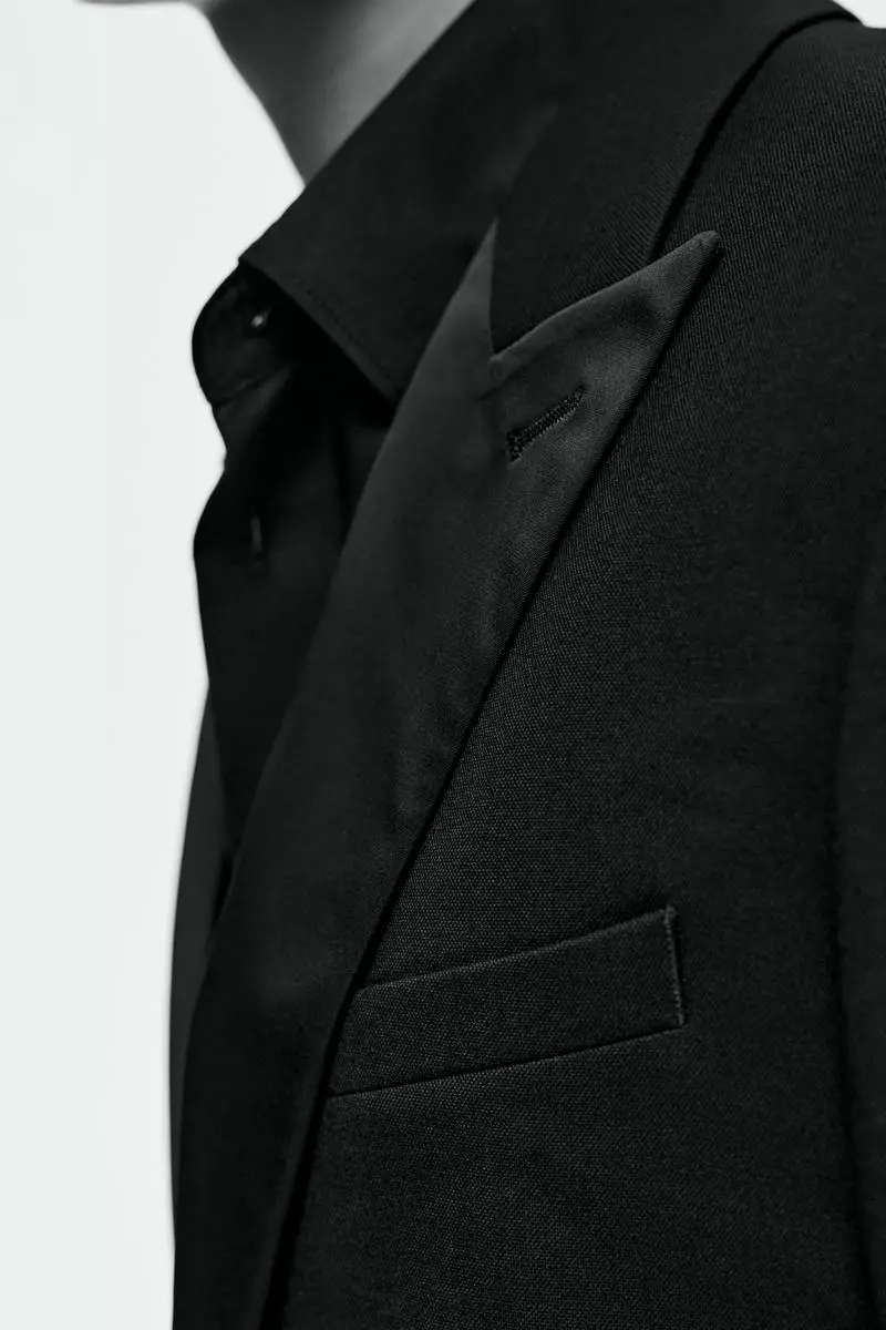 Slim Fit Single-breasted tuxedo jacket