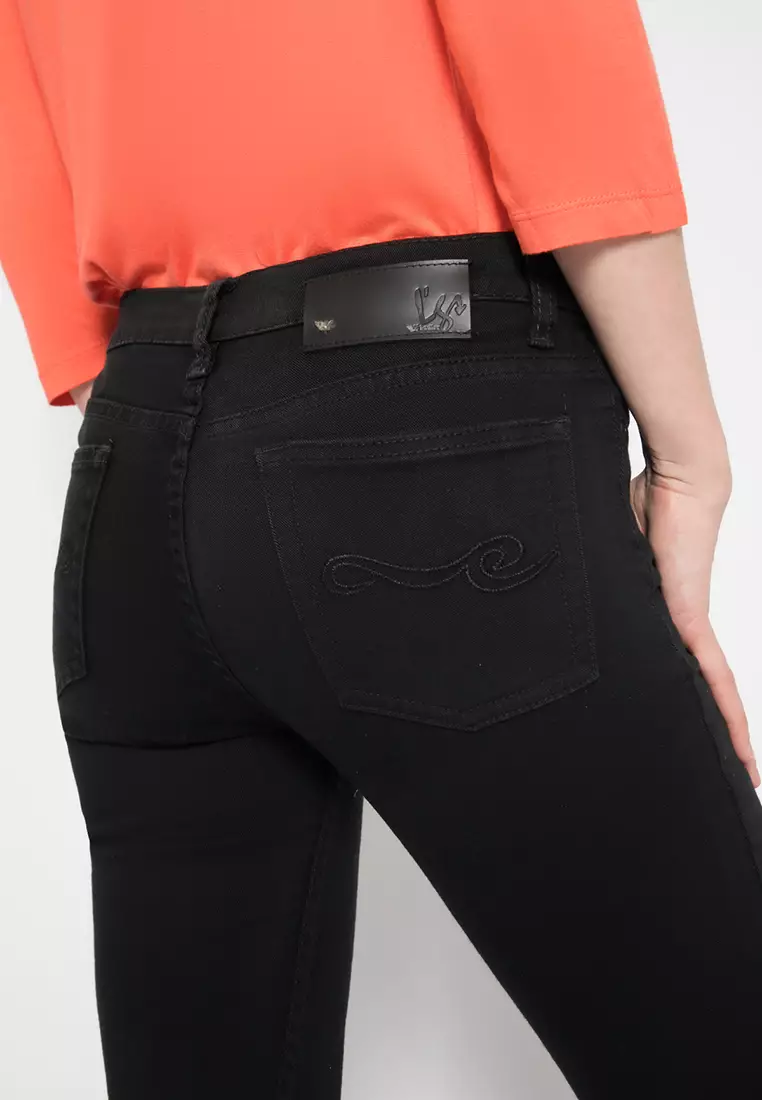 LGS - Celana Jeans Wanita Panjang - Warna Hitam - LLJT.036.967.OOH.7C