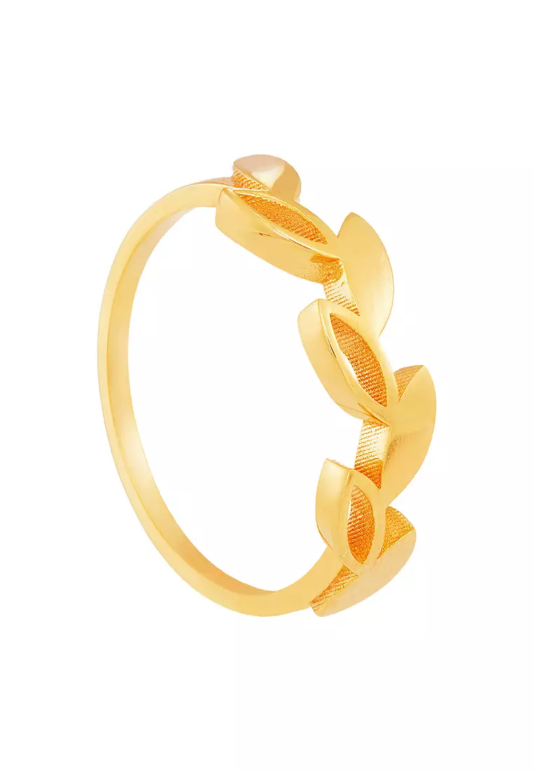 HABIB Oro Italia 916 Yellow Gold Ring GR50380623 (22K Gold)