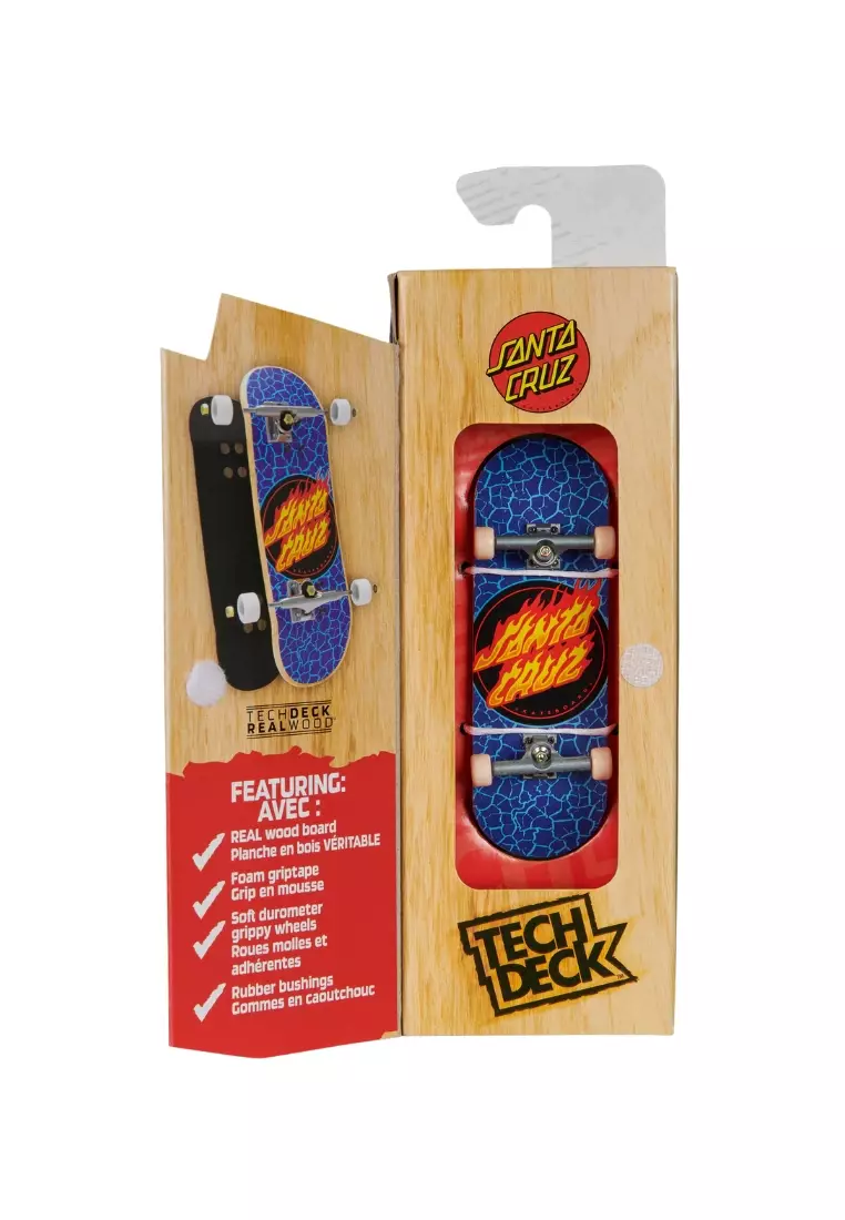 Tech Deck Performance Wood Board - Santa Cruz
