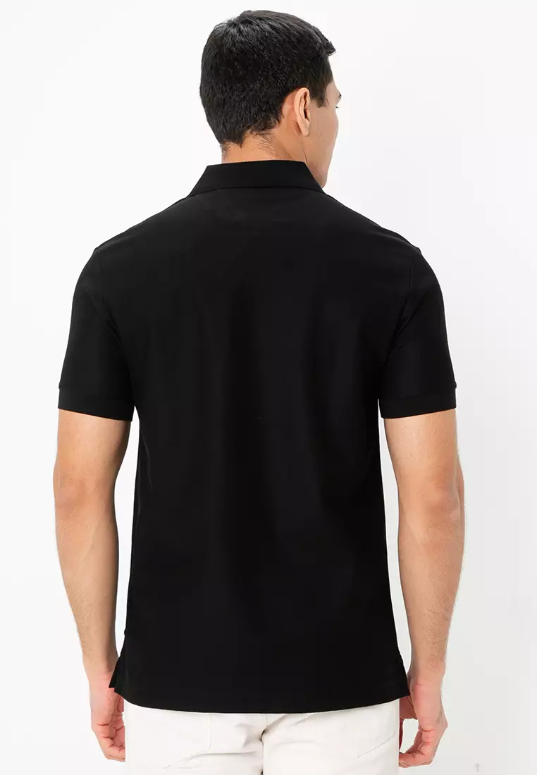 Burberry Hartford Polo Shirt Black L outlet