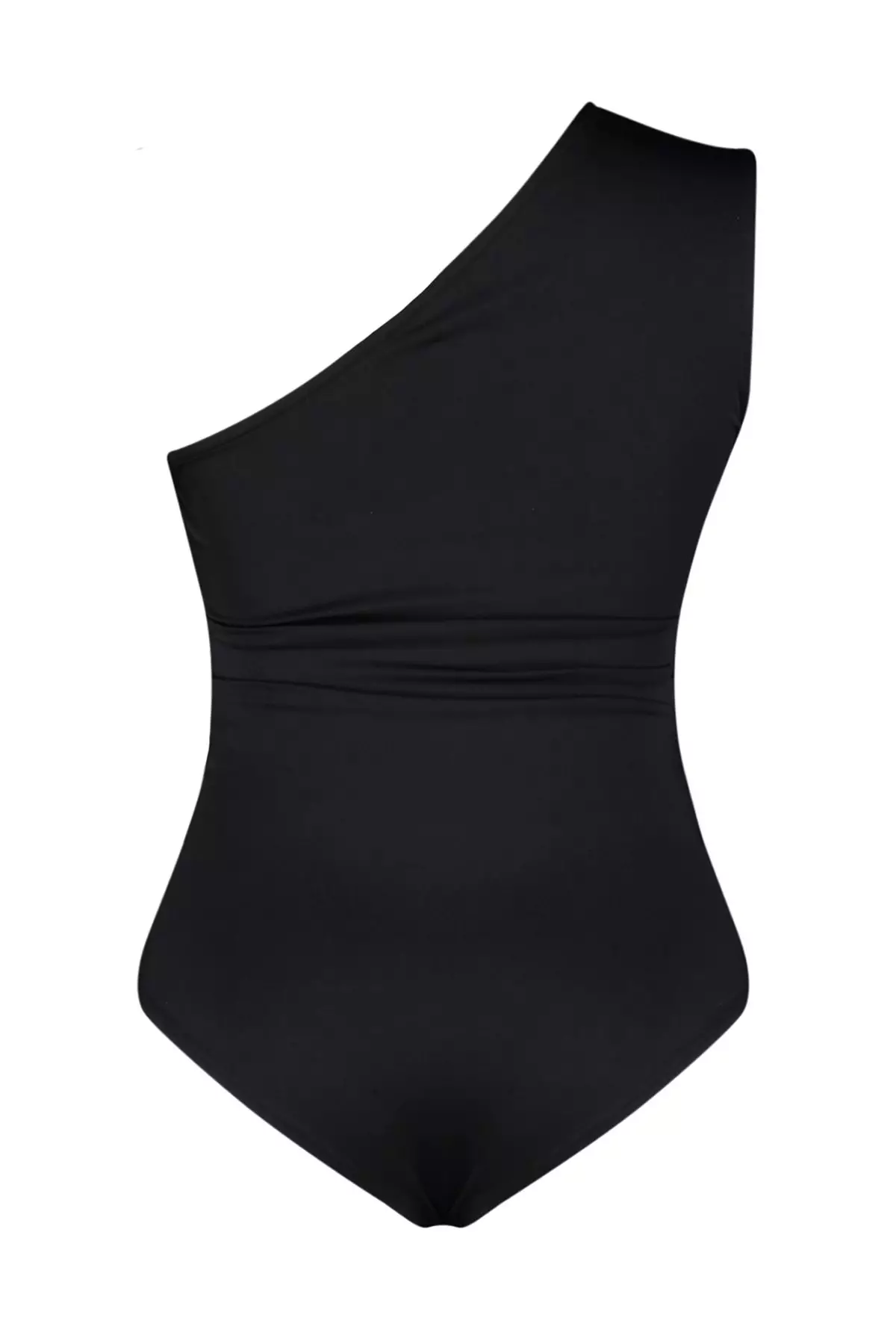 Buy Trendyol Plus Size One Shoulder Bodysuit 2025 Online ZALORA